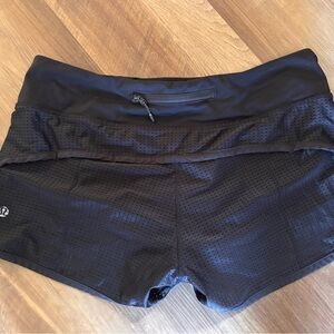 Lululemon Speed Up Low Rise Athletic Shorts